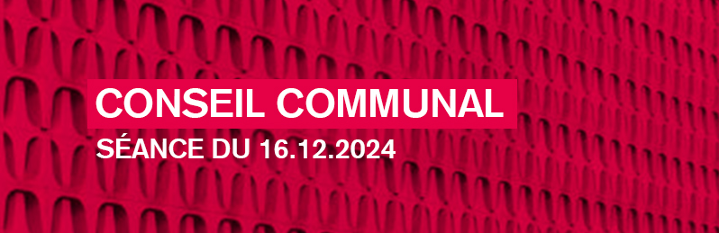 Conseil communal - 16.12.2024