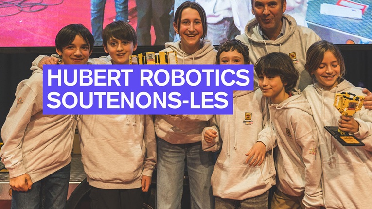 Hubert robotics : soutenons-les