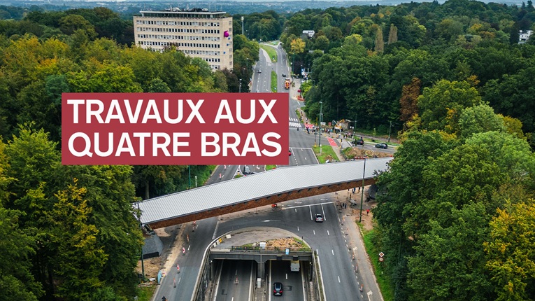 Travaux aux quatre bras
