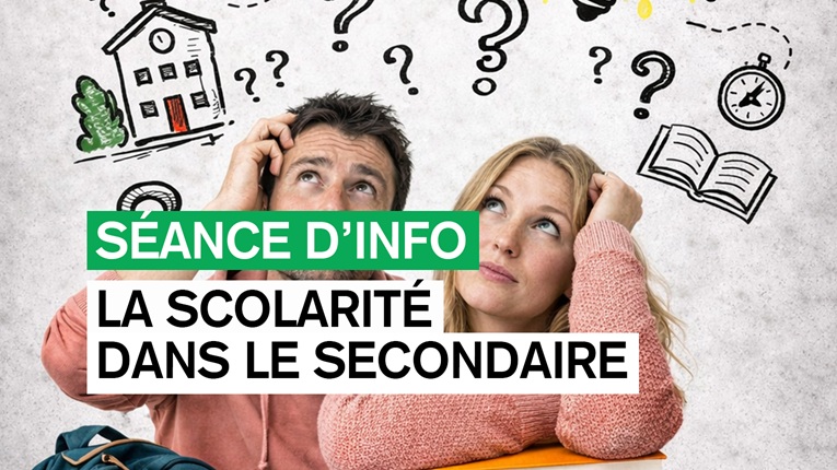 Séance d’informations pour les parents sur la scolarité dans le secondaire